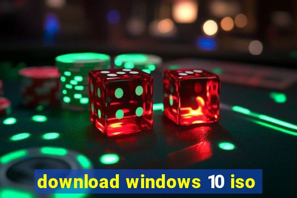 download windows 10 iso